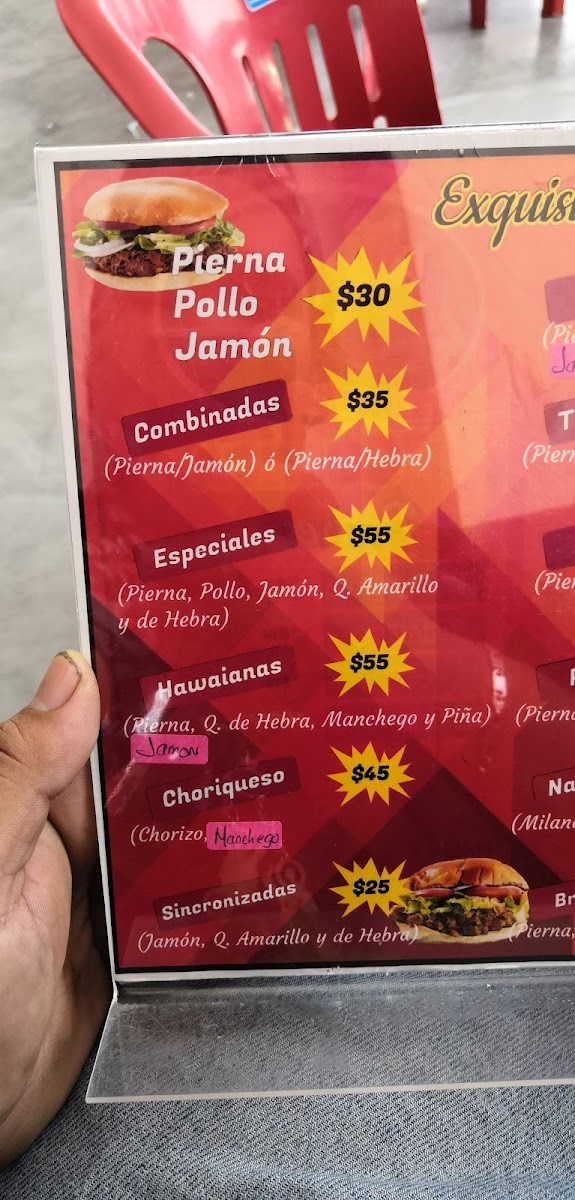 Tortas De La Cuenca Menu - Image 2